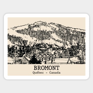 Bromont - Québec Magnet